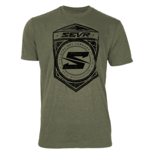 SEVR T-SHIRT – SHIELD LOGO