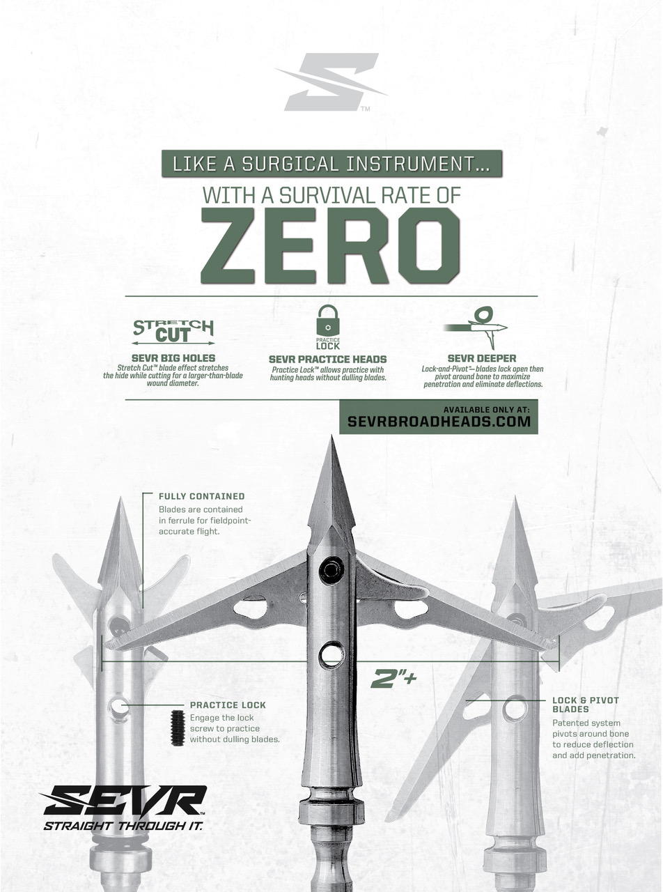 Read more about the article Sevr Broadhead Specs – Like a Surgical Instrument