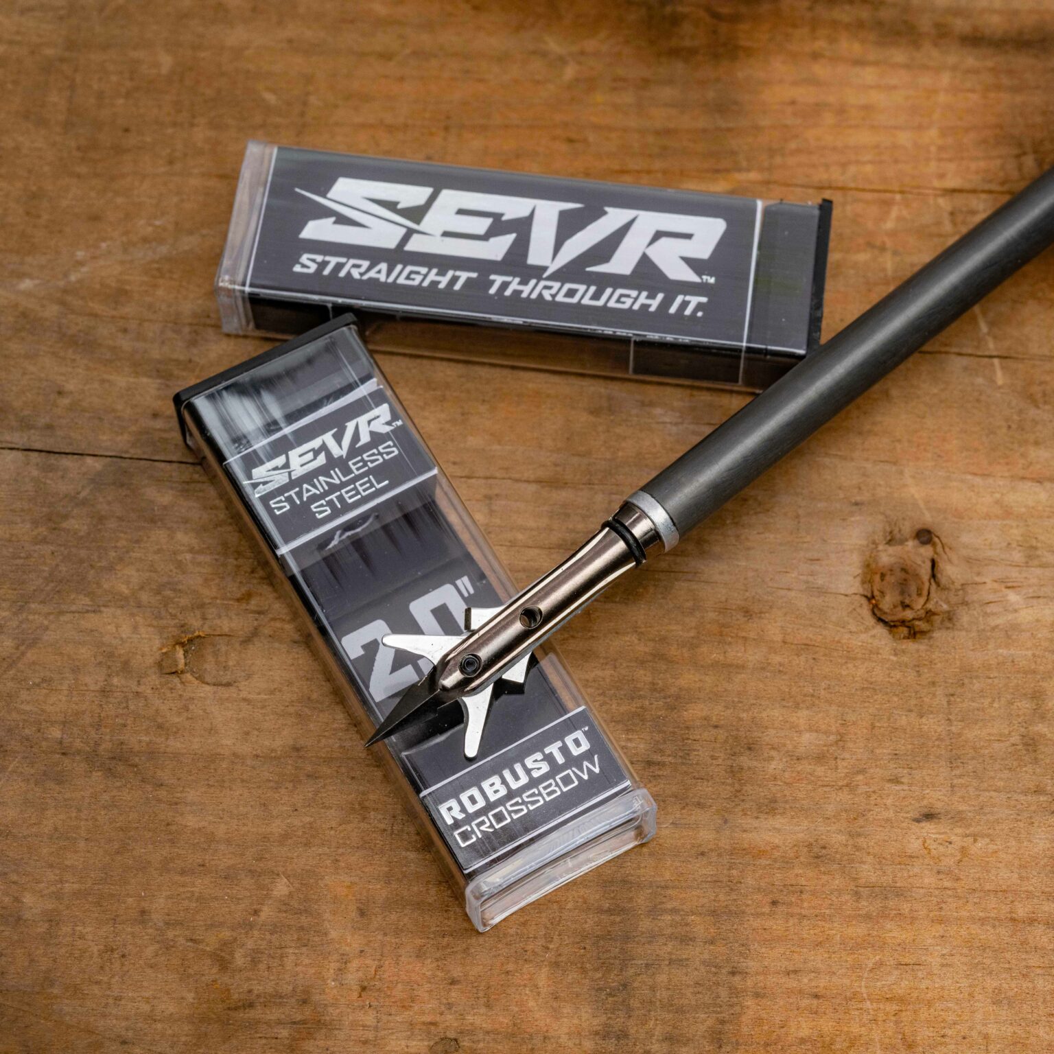 ROBUSTO 2.0 BROADHEAD Crossbow Broadheads Sevr Broadheads