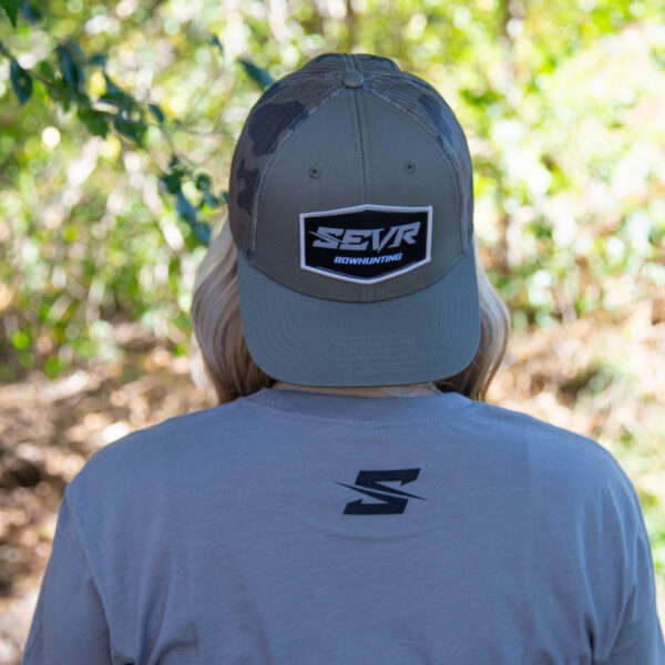 SEVR T-SHIRT - CUT - STONE GREY