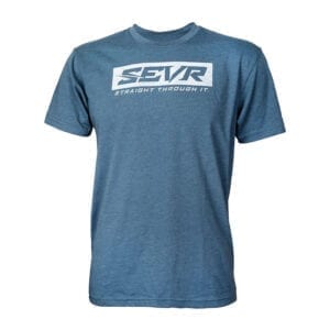 SEVR T-SHIRT – LOGO – INDIGO