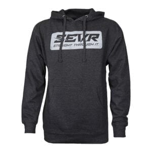 SEVR HOODIE – CHARCOAL HEATHER