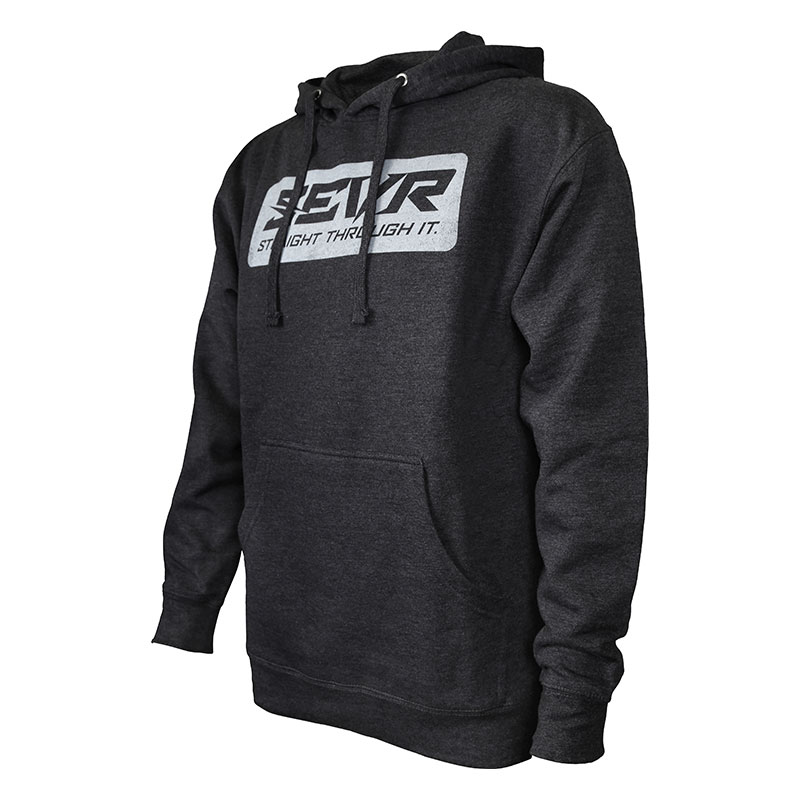 SEVR HOODIE - CHARCOAL HEATHER - Sevr Broadheads