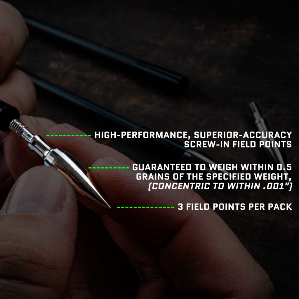 Match Grade Field Points - 3 Pack - Sevr Broadheads