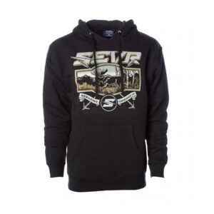 SEVR MOOSE HOODIE – BLACK