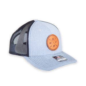 SEVR CIRCLE LOGO HAT – GREY