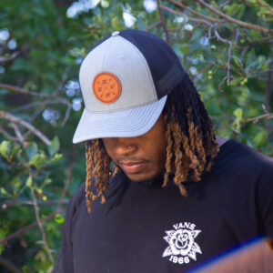 SEVR CIRCLE LOGO HAT – GREY