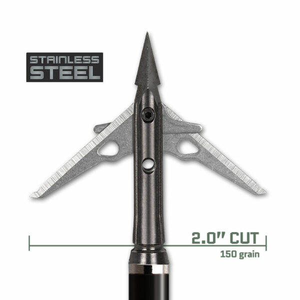 SEVR Robusto 2.0 A Broadhead Designed For Crossbow Hunters