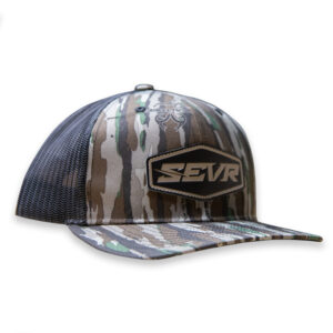 SEVR PATCH HAT – WOODLAND CAMO