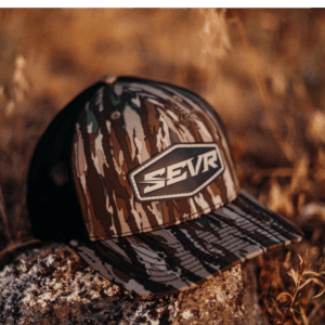 SEVR PATCH HAT – WOODLAND CAMO