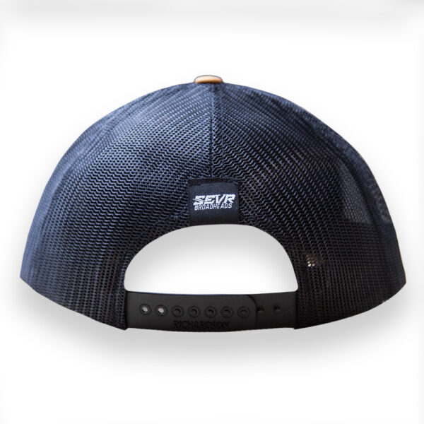 SEVR CIRCLE LOGO HAT - BROWN