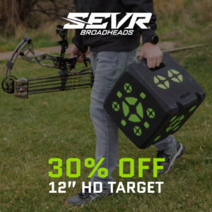 30% off SEVR 12 inch Target Graphic