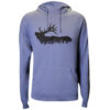 Forest Elk Hoodie - Blue
