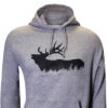Forest Elk Hoodie - Grey