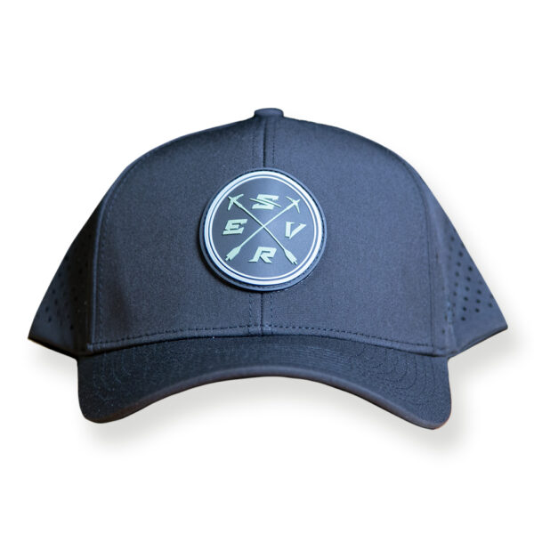 SEVR DRI-FIT TRAIL HAT - BLACK