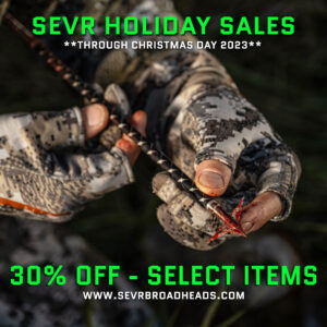 SEVR HOLIDAY SALES - GOING ON NOW!