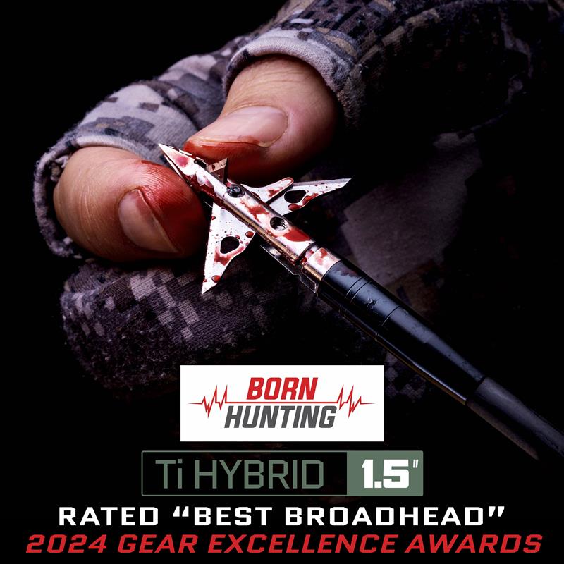 SEVR - Ti Hybrid 4-Blade // 2024 Best Rated Broadhead