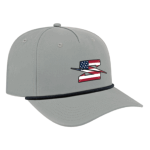 RED, WHITE & SEVR HAT – GREY